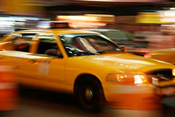 Yellow cab, NYC